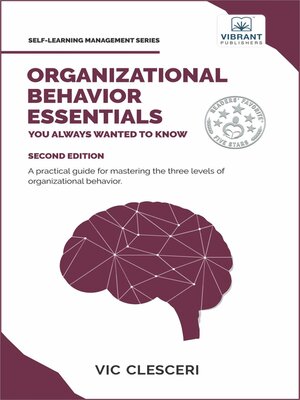 cover image of Organizational Behavior Essentials You Always Wanted to Know